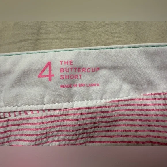 Lily Pulitzer Women’s Pink The Buttercup Shorts - Size 4 - Picture 6 of 8